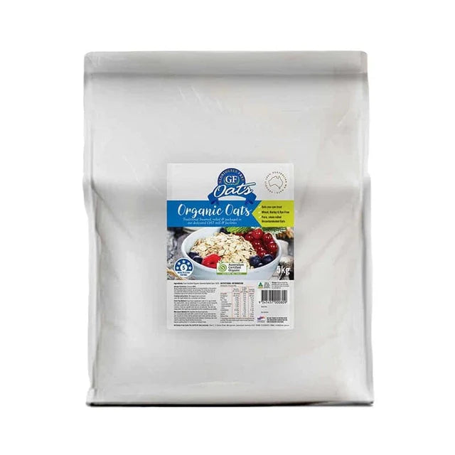 GF Oats Organic Oats *tested nil to gluten contamination* -5Kg