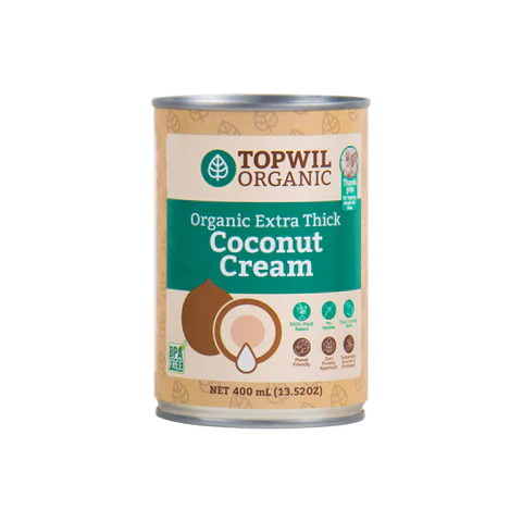 Topwil Organic Extra Thick Coconut Cream