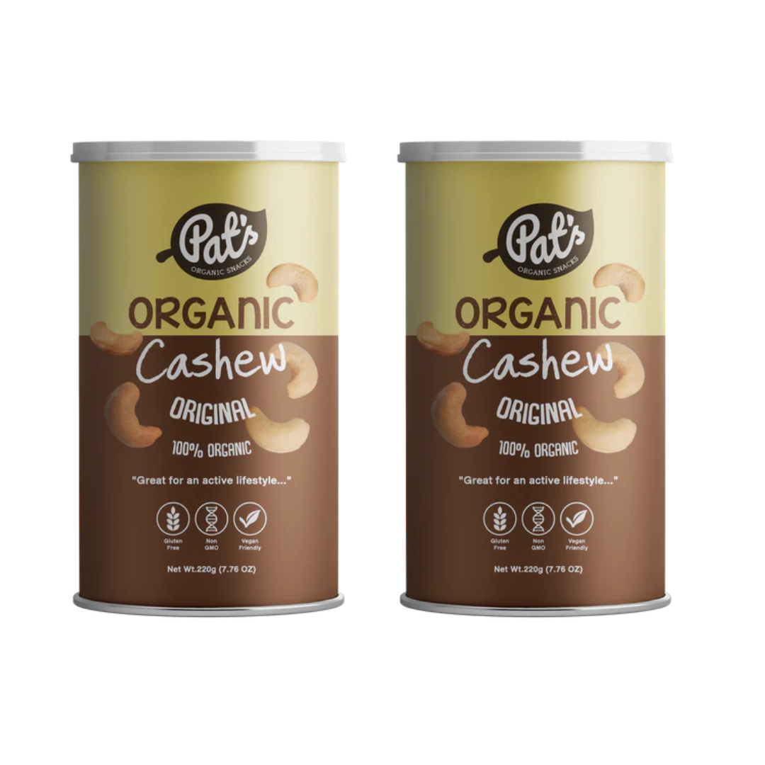 Organic Cashew - Original 220g X 2 Canisters